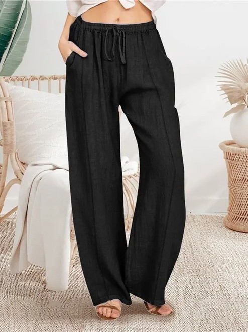 TECHWOOL BAGGY SARROUEL SLACKS【サイズ2】ブラック TECHWOOL BAGGY SARROUEL SLACKS【サイズ2】ブラック CTHY